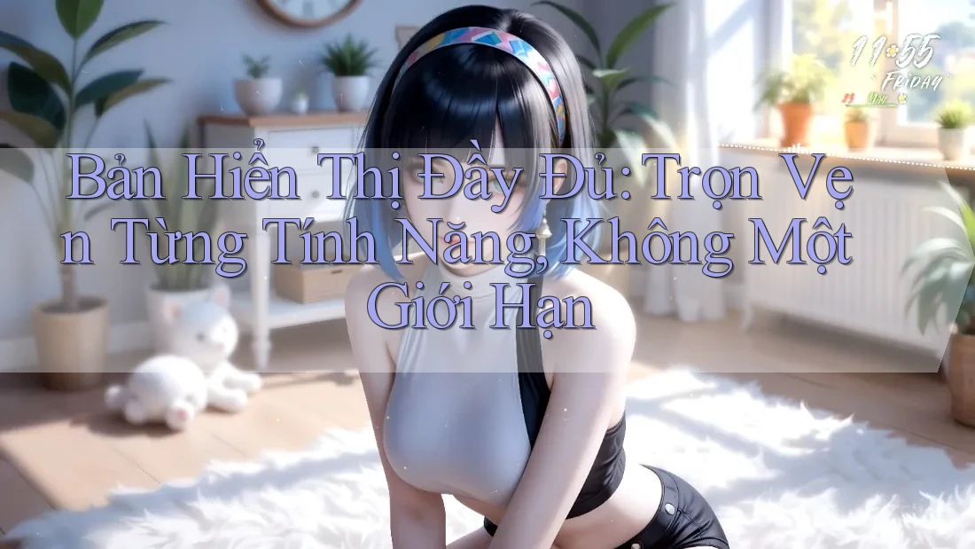 Bản Hiển Thị Đầy Đủ: Trọn Vẹn Từng Tính Năng, Không Một Giới Hạn