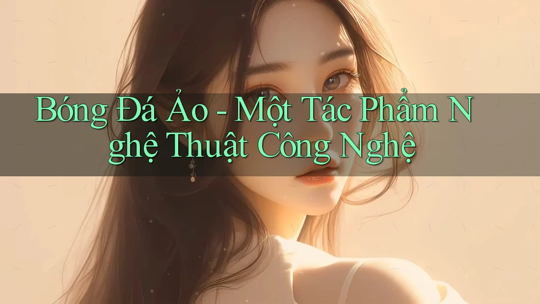 Bóng Đá Ảo - Một Tác Phẩm Nghệ Thuật Công Nghệ