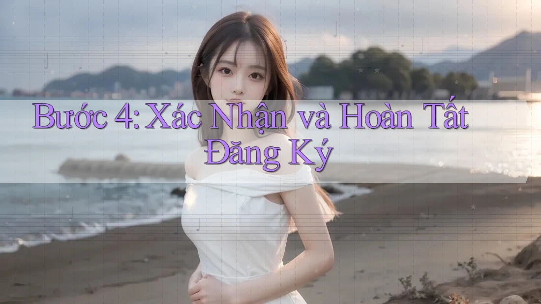 Bước 4: Xác Nhận Và Hoàn Tất Đăng Ký