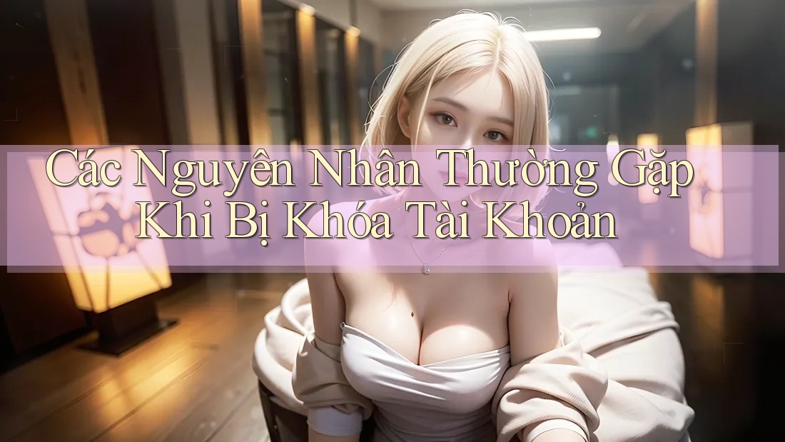 Các Nguyên Nhân Thường Gặp Khi Bị Khóa Tài Khoản