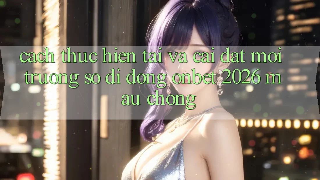 Cách thực hiện Tải Và Cài Đặt Môi trường số di động Onbet 2026 Mau Chóng