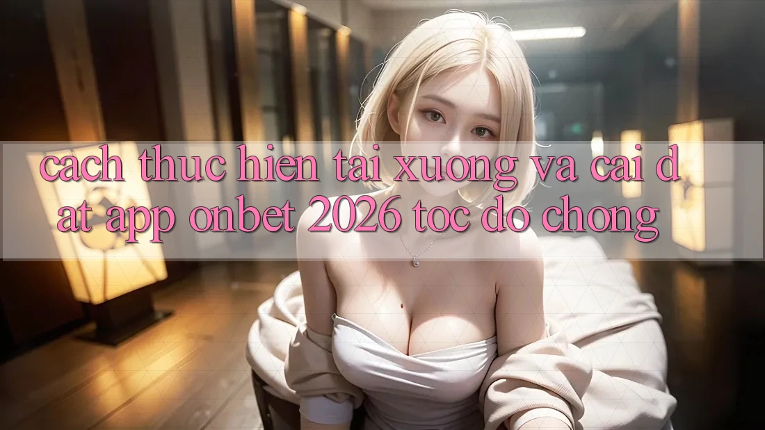 Cách thực hiện Tải xuống Và Cài Đặt App Onbet 2026 Tốc độ Chóng