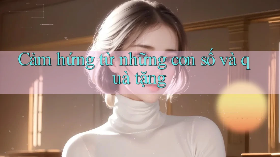 Cảm hứng từ những con số và quà tặng