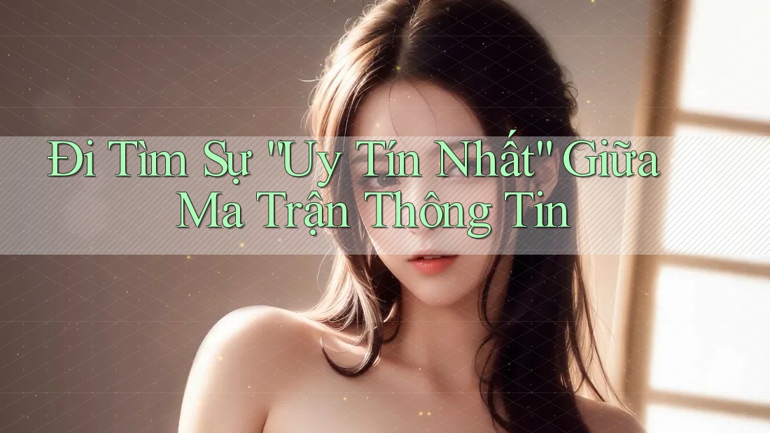 Đi Tìm Sự “Uy Tín Nhất” Giữa Ma Trận Thông Tin