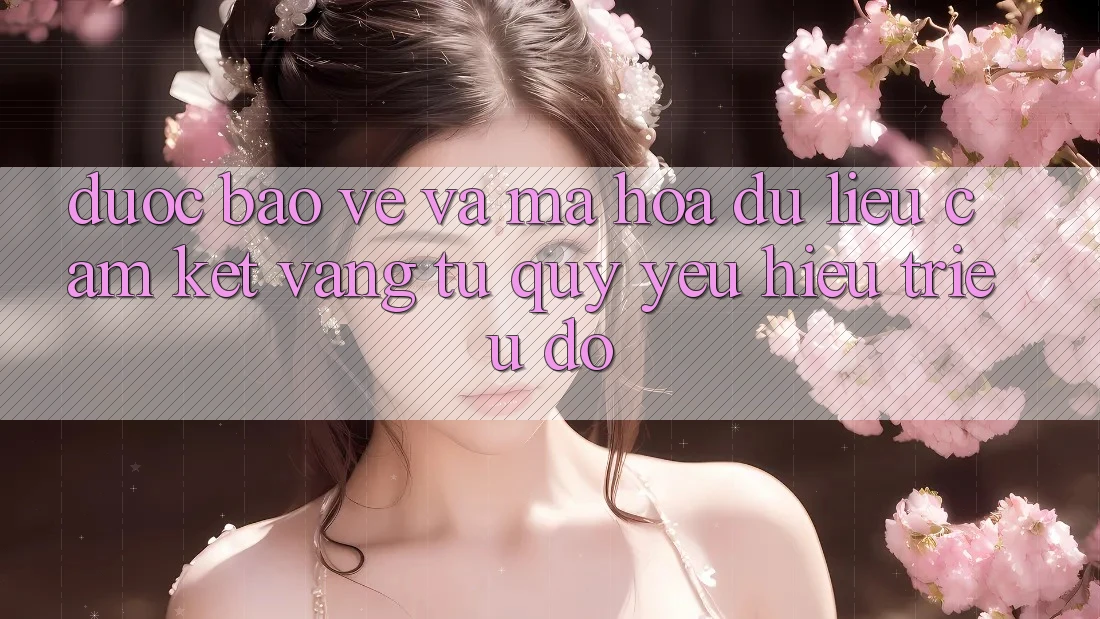 Được bảo vệ Và Mã hóa dữ liệu: Cam Kết Vàng Từ Quý yêu Hiệu Triệu Đô