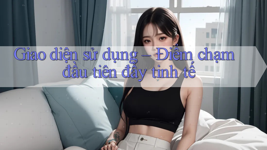Giao diện sử dụng – Điểm chạm đầu tiên đầy tinh tế Giao diện sử dụng – Điểm chạm đầu tiên đầy tinh tế