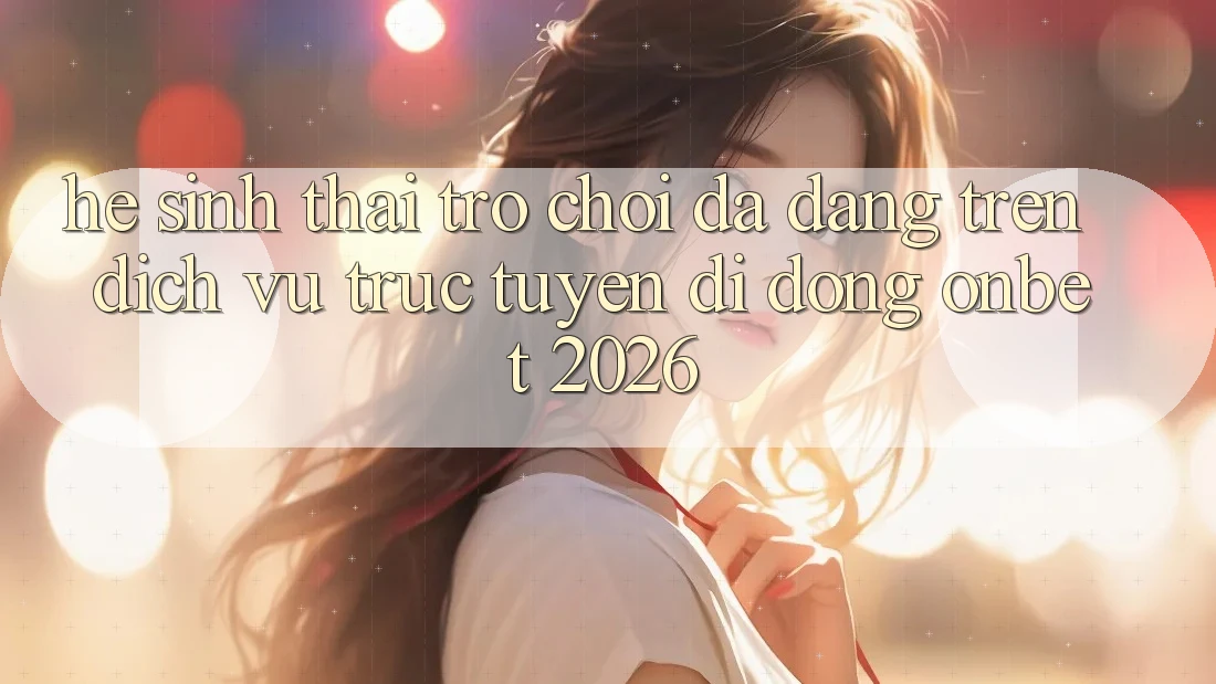Hệ Sinh Thái Trò Chơi Đa Dạng Trên Dịch vụ trực tuyến di động Onbet 2026