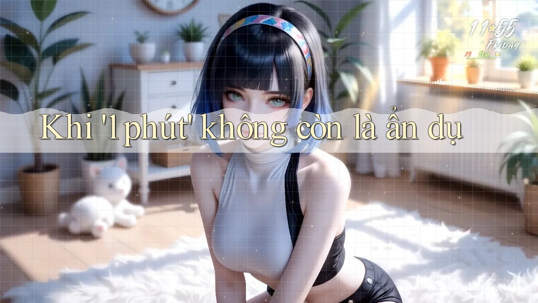 Khi '1 phút' không còn là ẩn dụ