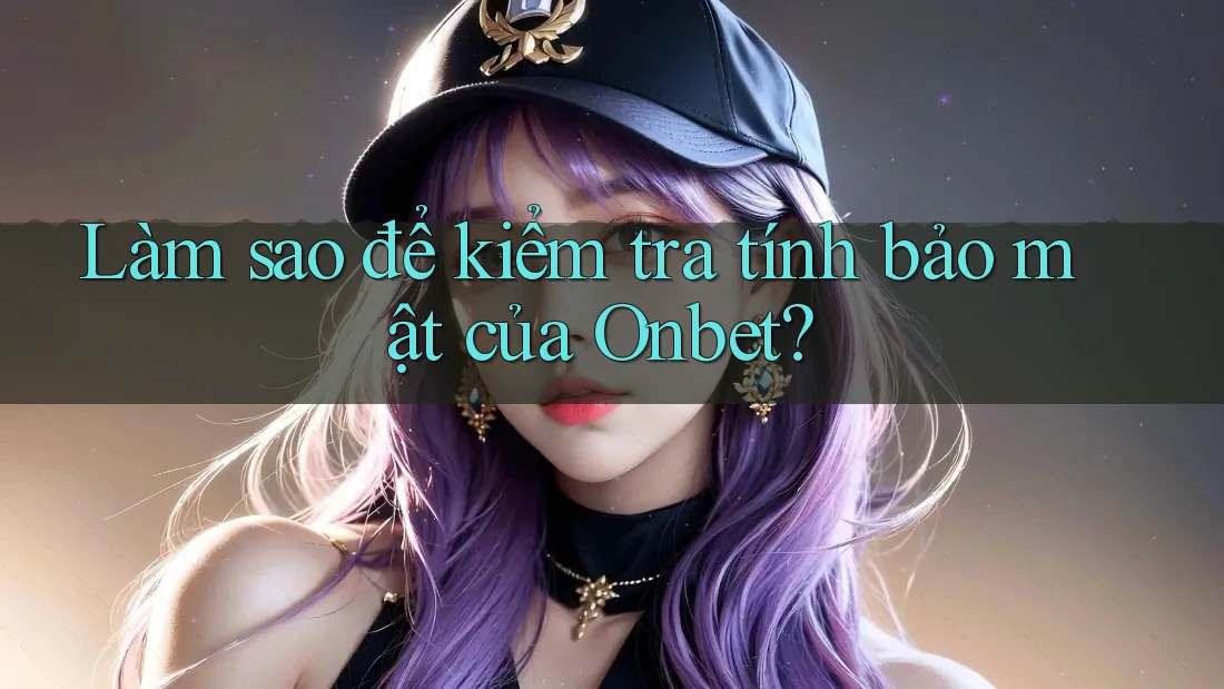 Làm sao để kiểm tra tính bảo mật của Onbet?