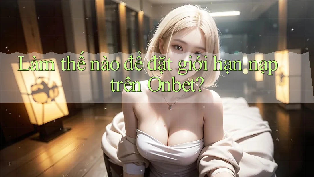 Làm thế nào để đặt giới hạn nạp trên Onbet?