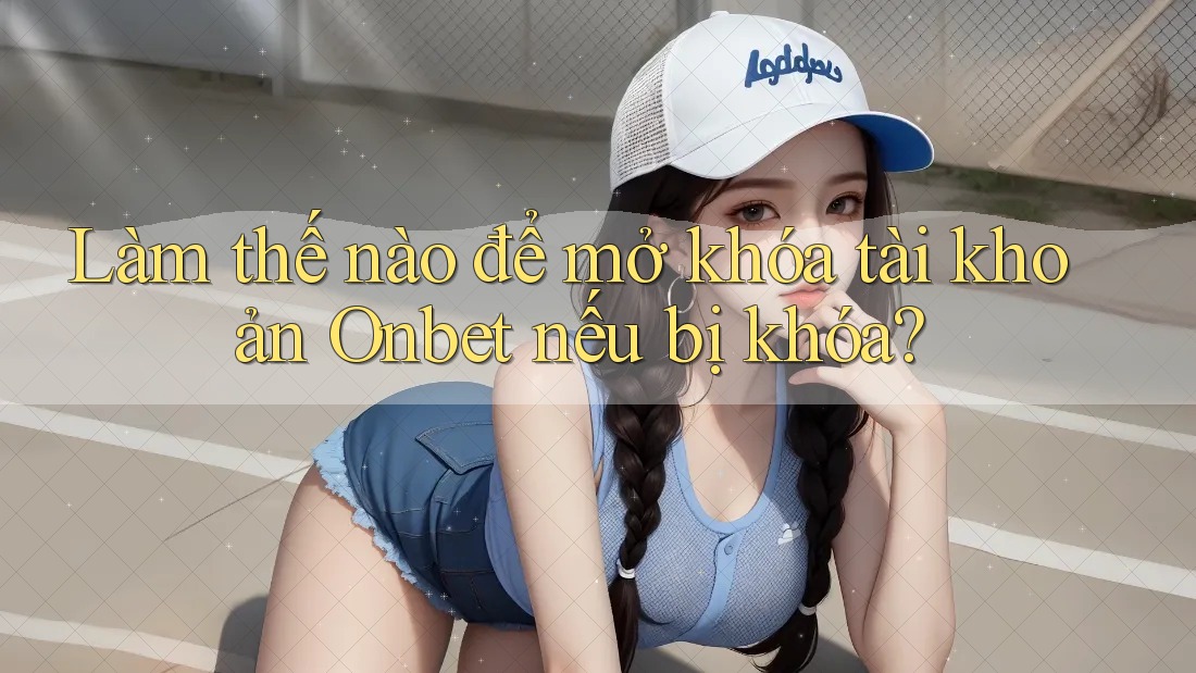 Làm thế nào để mở khóa tài khoản Onbet nếu bị khóa?