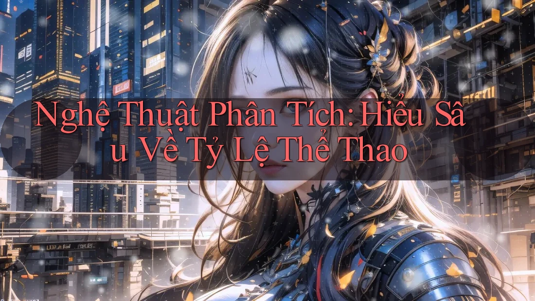 Nghệ Thuật Phân Tích: Hiểu Sâu Về Tỷ Lệ Thể Thao Nghệ Thuật Phân Tích: Hiểu Sâu Về Tỷ Lệ Thể Thao