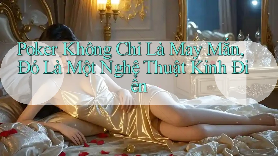 Poker Không Chỉ Là May Mắn, Đó Là Một Nghệ Thuật Kinh Điển