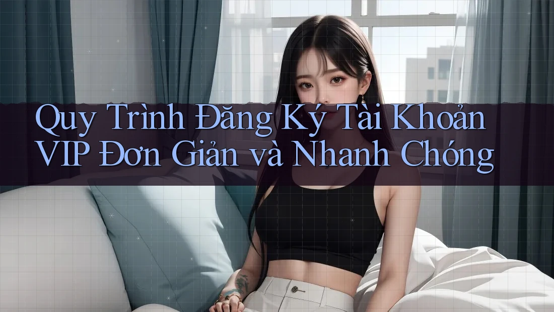 Quy Trình Đăng Ký Tài Khoản VIP Đơn Giản và Nhanh Chóng