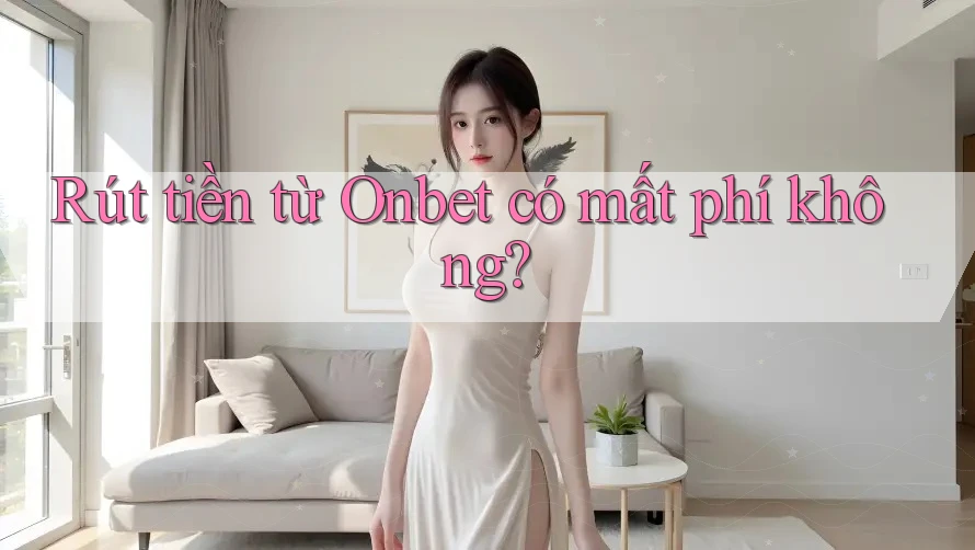 Rút tiền từ Onbet có mất phí không?