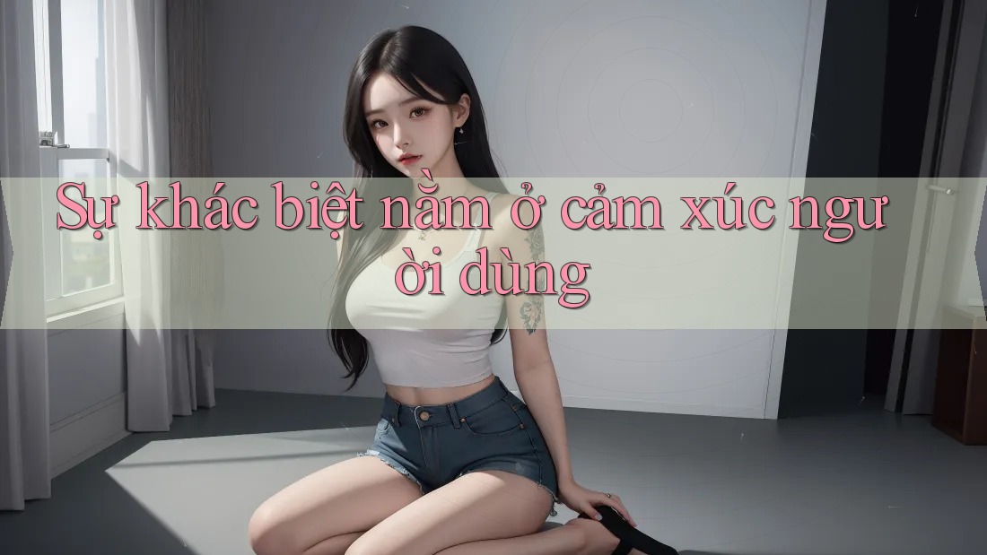 Sự khác biệt nằm ở cảm xúc người dùng