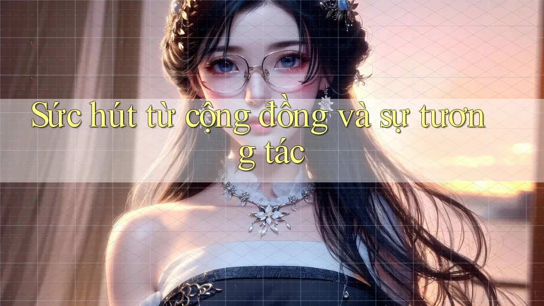 Sức hút từ cộng đồng và sự tương tác