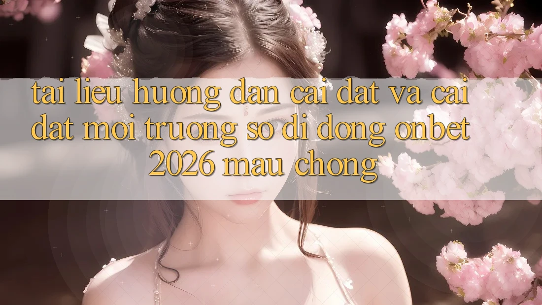 Tài liệu hướng dẫn Cài đặt Và Cài Đặt Môi trường số di động Onbet 2026 Mau Chóng