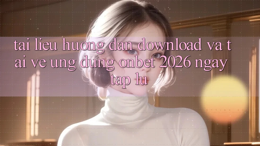 Tài liệu hướng dẫn Download Và Tải về Ứng dụng Onbet 2026 Ngay tắp lự