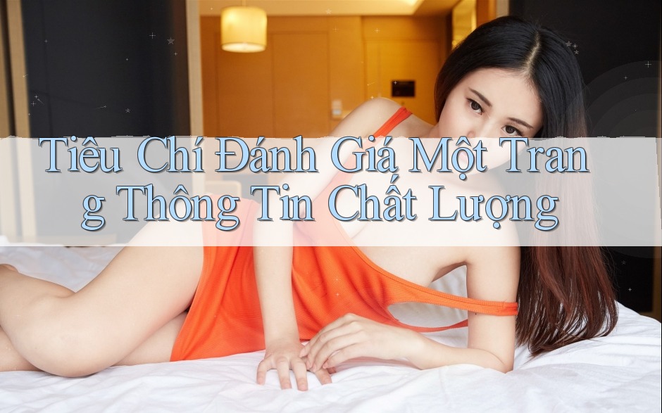 Tiêu Chí Đánh Giá Một Trang Thông Tin Chất Lượng