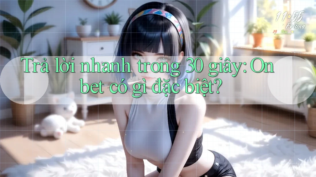 Trả lời nhanh trong 30 giây: Onbet có gì đặc biệt?