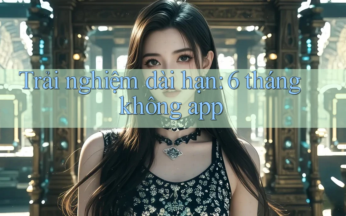 Trải nghiệm dài hạn: 6 tháng không app