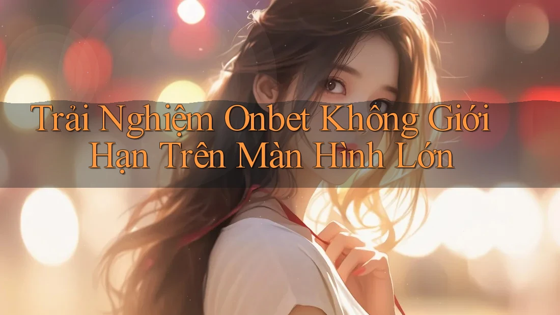 Trải Nghiệm Onbet Không Giới Hạn Trên Màn Hình Lớn