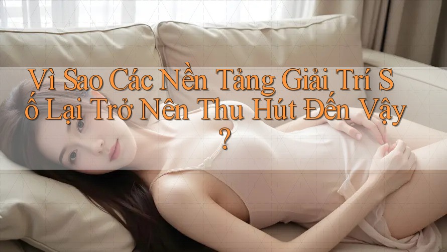 Vì Sao Các Nền Tảng Giải Trí Số Lại Trở Nên Thu Hút Đến Vậy?